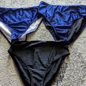 Lot of 3 Shein Bathing suit bottoms size 1 XL